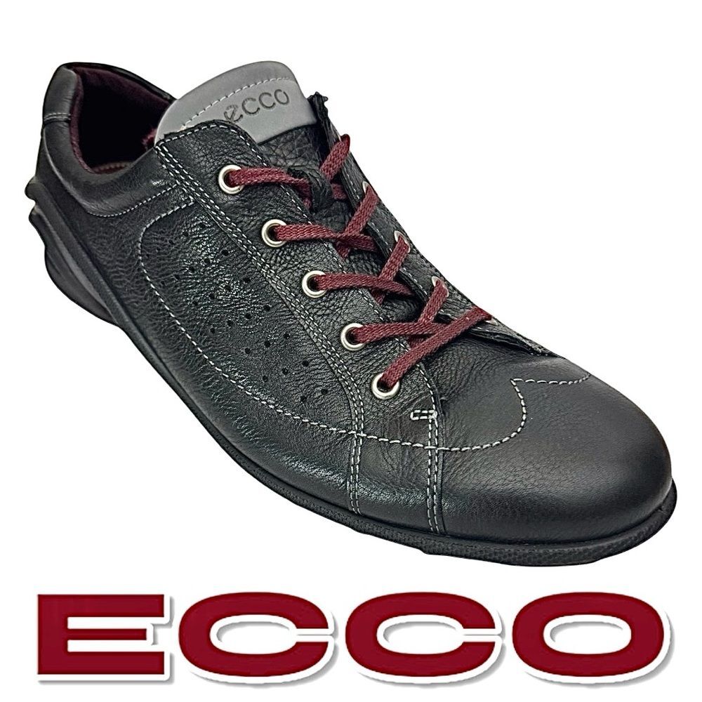 ECCO Black Comfort Sneakers Women’s Size 11 Walking Casual Shoes